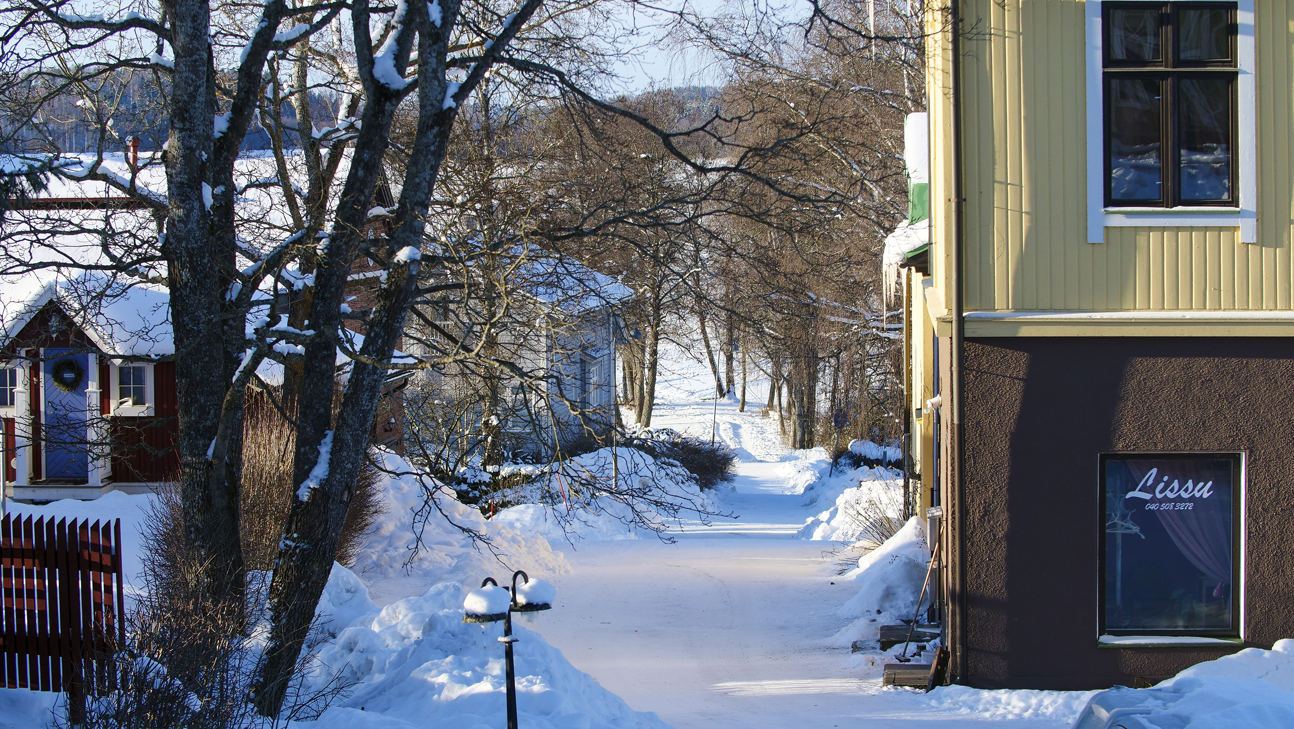 Talvinen Vihdin kirkonkylä